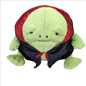Jellycat Vampire Ricky Green Frog Fangs Retired New With Tags